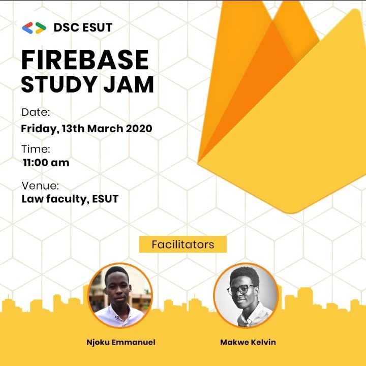 SauceCodee's tweet photo. Happening now 💡

#DSCEsut #FirebaseStudyJam https://t.co/ErxfvKjIQv