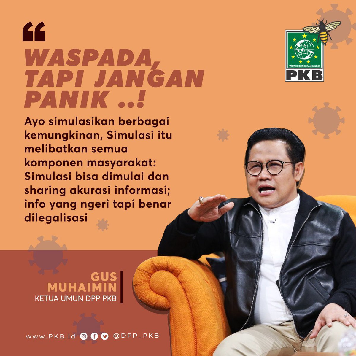 WHO telah menetapkan bahwa Virus Korona (Covid-19) sebagai Pandemi, sehingga semua negara termasuk Indonesia harus waspada tapi yang paling penting jangan panik..
