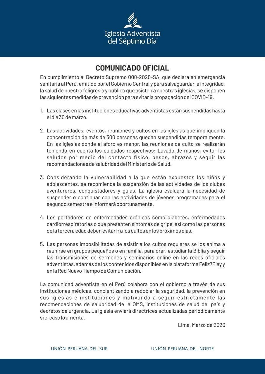 Adventistas - MiCOP on Twitter: Adventistas - MiCOP on Twitter: