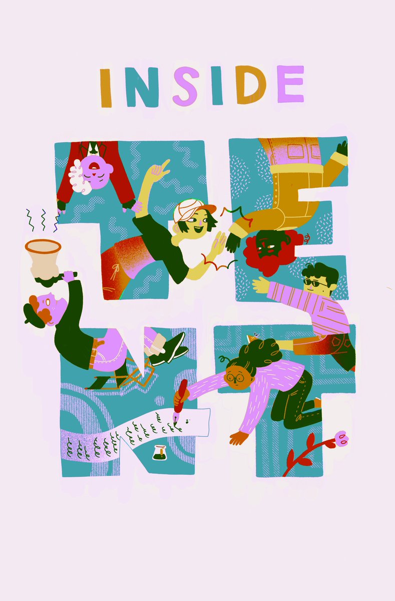 C_Humanities's tweet photo. And here's another illustration showing how T.E.N.T. brings emerging producers from across the region together to collaborate and build lifelong networks. This was originally a draft cover that we adapted into a graphic accompanying a story about the program's impact. #fringe https://t.co/AroEb9CICn