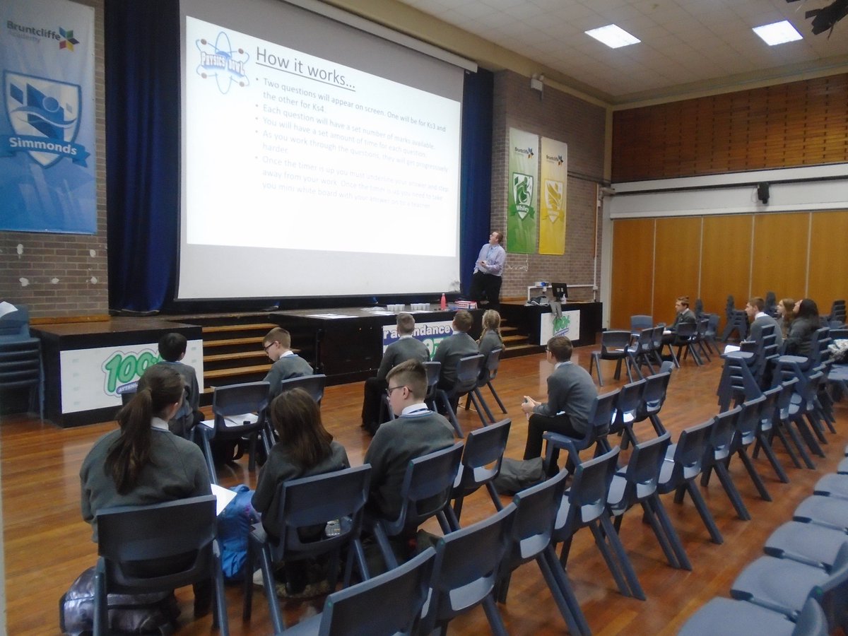 bruntcliffeacad's tweet photo. Earlier in the week the Science department hosted our first 'Physics Bowl', were students battled it out testing their mathematical skills and intellectual capacity to the limits; building on the equations they have learnt so far in Science! #physicsbowl #equations #housecomp https://t.co/NgyqkD8KrL