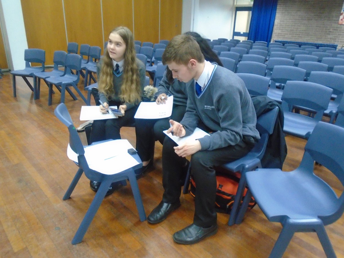 bruntcliffeacad's tweet photo. Earlier in the week the Science department hosted our first 'Physics Bowl', were students battled it out testing their mathematical skills and intellectual capacity to the limits; building on the equations they have learnt so far in Science! #physicsbowl #equations #housecomp https://t.co/NgyqkD8KrL