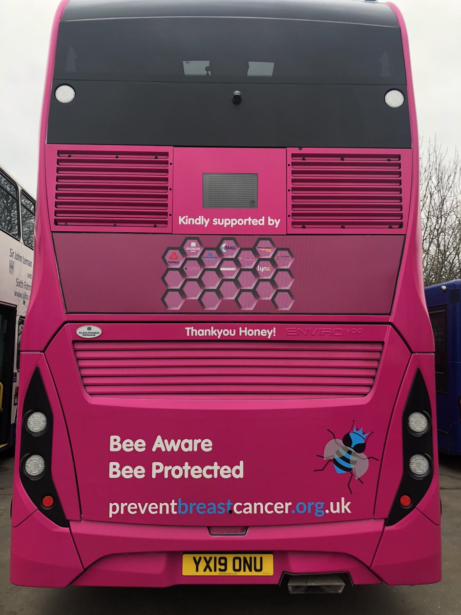 BorderBus's tweet photo. Look out for our #BrightPink @ADLbus E400 #DemoBus on the 146 between #Southwold #Beccles and #Norwich
#BooBeeBus promoting @wearepreventBC
See bus timetable at https://t.co/TY0ANb095G
Further details to follow
@BBJournal24 https://t.co/kQSPhWoXQk