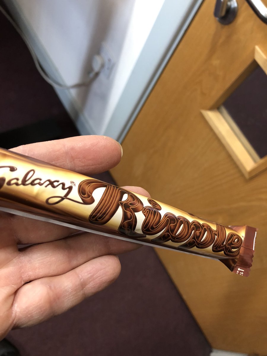 NickyDanino's tweet photo. Well this is a good day, looking for something in my office and I found a Ripple! #Galaxy #chocolatesolveseverything @UCLan https://t.co/GHjqUFQ6Jd
