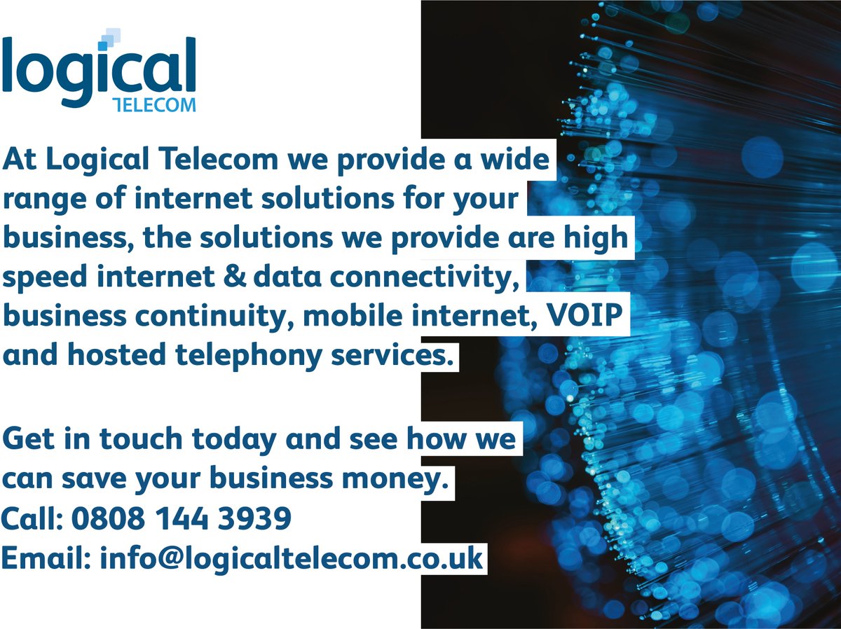 logicaltelecom's tweet photo. You can also get in contact through our contact page: https://t.co/UlYIbf7hMJ

#hudderfieldhour #wakefieldhour #telecoms #fibre #internet #b2b #businessowner #smallbusiness #hudderfield #wakefield #westyorkshire #yorkshire #business #help https://t.co/0ddv7ZXhdH