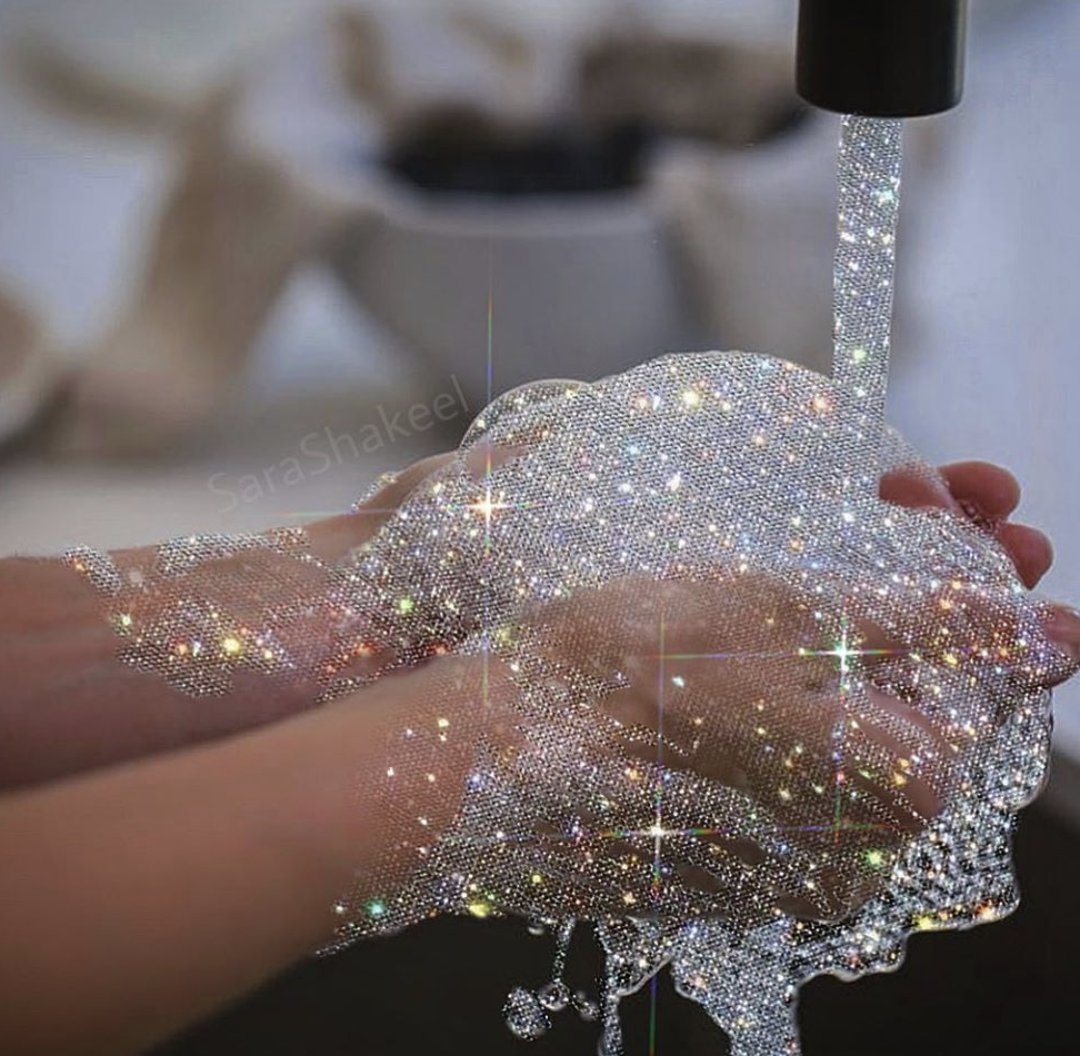 secretcape's tweet photo. In this current climate, crystal artist @sarashakeel's work is a beautiful reminder for us all. 

Stay hydrated 💧
Wash your hands thoroughly 🧼
And most importantly, stay calm and look after yourselves ✨

#COVID_19uk #fridaythoughts #coronavirusuk https://t.co/DfAGZ3h7bf