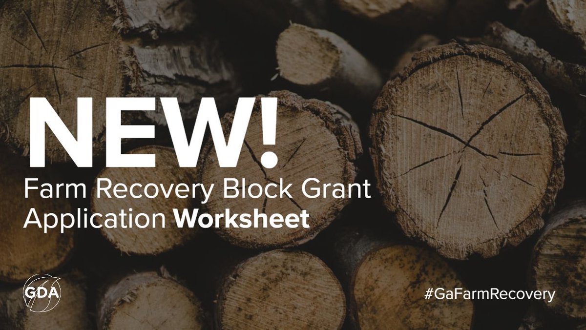 GaDeptAg's tweet photo. The #GaFarmRecovery #blockgrant application opens next Wednesday. We've developed an application worksheet to help you prepare. See it here, https://t.co/E7pc30uiQF #agriculture #hurricanerecovery https://t.co/xC8rMTfzYi