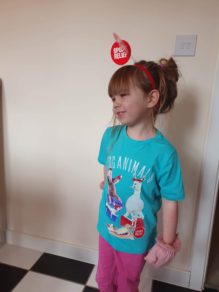 EmmaPapillon's tweet photo. Imogen wanted to wish all her friends in @uptonclassRLB luck for the sports relief mile. She wishes she could join them. https://t.co/UtehB2crGP