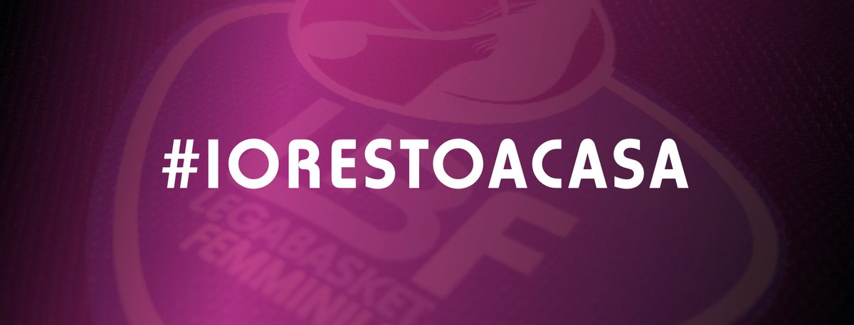legabasketfem's tweet photo. #IORESTOACASA https://t.co/fIZUkP04Pt