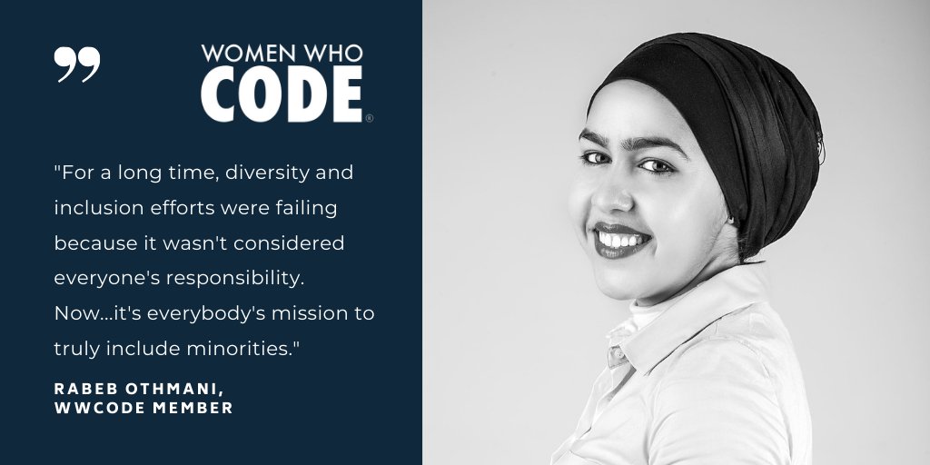WomenWhoCode's tweet image. 💪🏽It is everyone&apos;s mission to include minorities in tech! 
#FridayFeels #FridayFeeling #TGIF