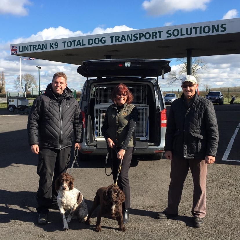 lintranK9Ltd's tweet photo. @BWYK9 Stuart has just been here at @lintranK9Ltd to collect his new boxes....we loved meeting the gang..Scamp, Yoyo, Jasper and Boris! #Mercedes #dogtransport #dogbox #dogcrate #vanboxes #vankitout https://t.co/MT9XEYw3aH