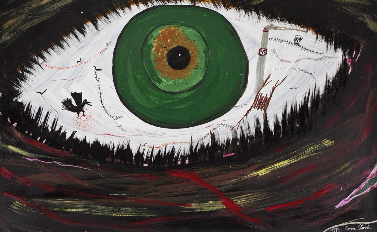 Una de las exposiciones más emotivas que tenemos actualmente es "Esto ha pasado", dedicada a Ceija Stojka . Como no podemos visitarla ahora, te dejamos un enlace con el catálogo de la muestra en pdf,  totalmente gratuito :-)
ow.ly/HOn650yKTNa 
#ElReinaEnCasa