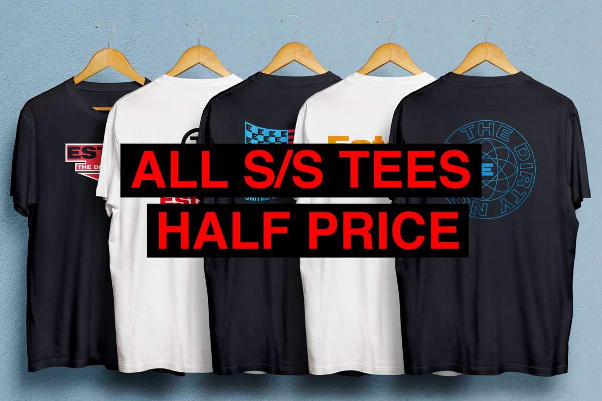 ALL SHORT SLEEVE TEES JUST £12.50

estatetdn.co.uk/sale