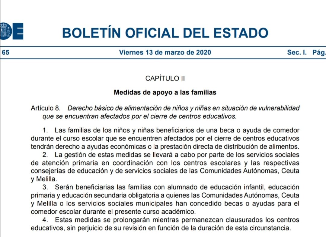 🚨Atención, NORMATIVA 🚨
Familias del Plan SYGA