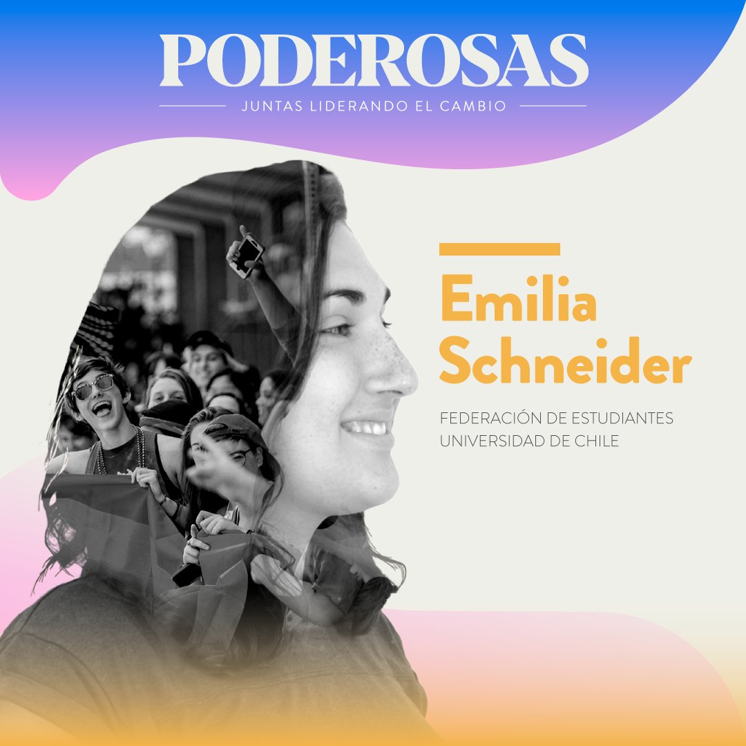 basepublica's tweet image. ⚡️PODEROSAS 2020⚡️
🏳️‍⚧️Emilia Schneider es dirigienta estudiantil y se convirtió en la primera presidenta trans de la FECH. Es estudiante de Derecho y trabaja desde la organización social para conquistar derechos de las disidencias sexuales.
#Poderosas2020 #MesDeLaMujer