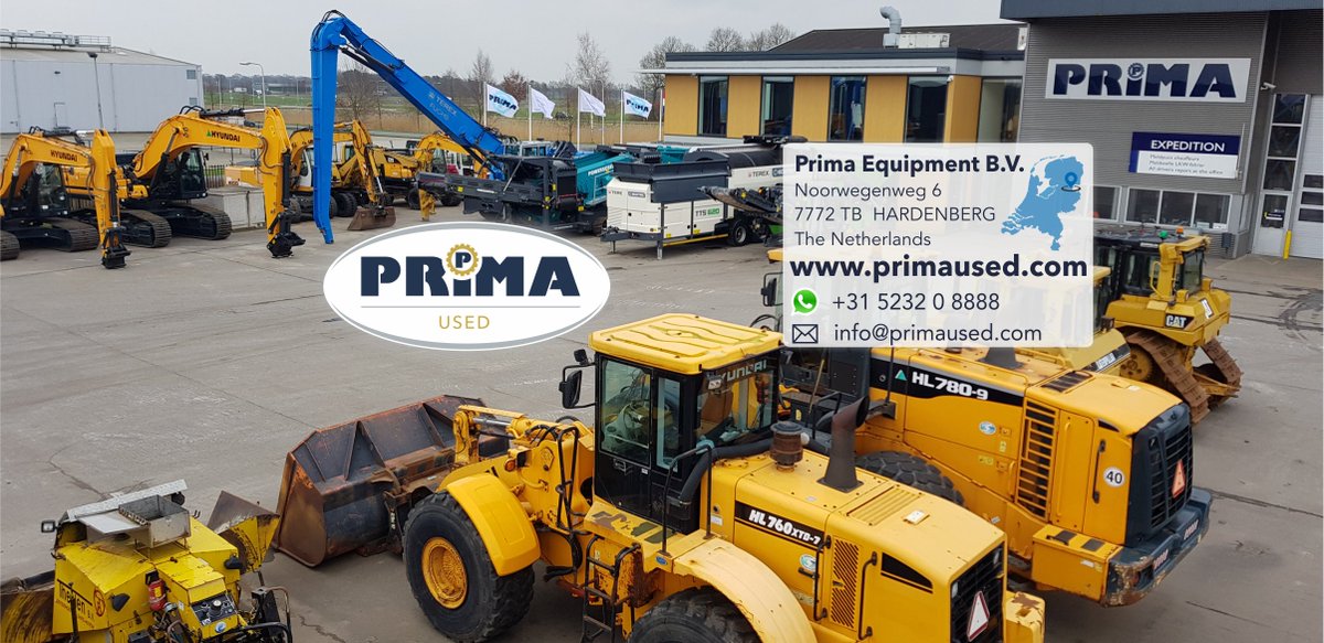 Please visit and like our USED EQUIPMENT fb page:
facebook.com/PRIMAused/