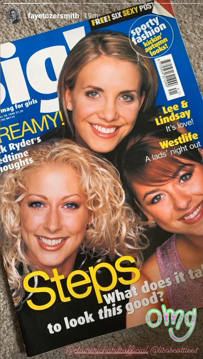 ljverdejo's tweet photo. A couple throwback pics from dearest Faye. Check her IG stories❤ @_ClaireRichards @Faye_Tozer @llatchfordevans @LSLofficial @Ianhwatkins ❤ loveyuuu guys😘
#foreversteps https://t.co/S6caQvinvy