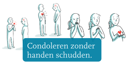 DELAcooperatie's tweet photo. Hoe condoleer ik nabestaanden met het verlies van hun dierbare, nu handen schudden niet meer mag? Die vraag krijgen we dagelijks. Daarom bedachten we drie alternatieven om nabestaanden oprecht medeleven te tonen https://t.co/7QORY64xUp
#voorelkaar #coronavirus #corona #uitvaart https://t.co/9knxQrbVO7