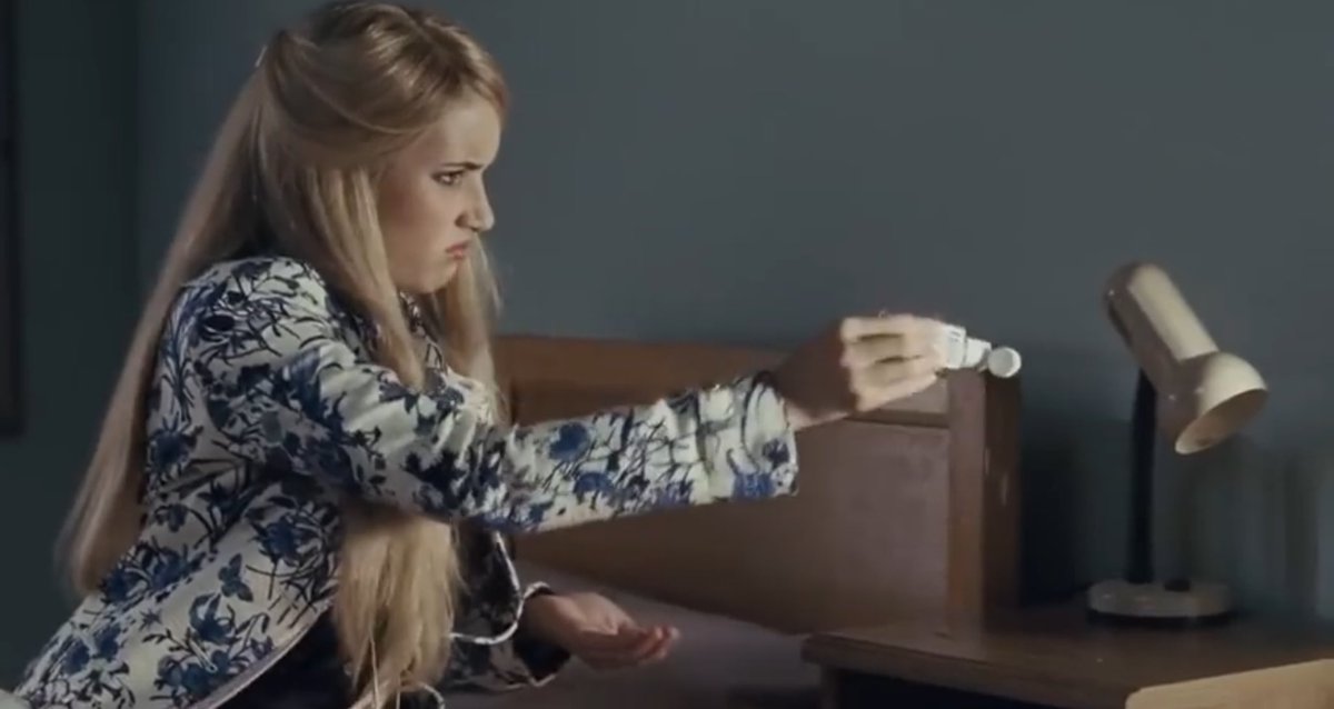 margielamilk's tweet photo. poppy moore disinfecting everything with her pink sanitizer is my mood right now https://t.co/N2ADx79HD8