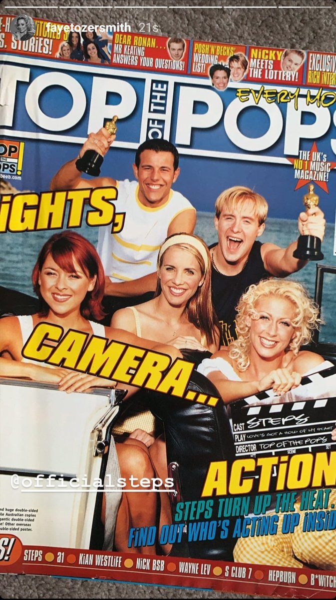 ljverdejo's tweet photo. Throwbackkk❤😍😍 @_ClaireRichards @llatchfordevans @Ianhwatkins @LSLofficial @Faye_Tozer @OfficialSteps ❤❤❤🥰🥰🥰 #foreversteps https://t.co/lGSq08mPSd
