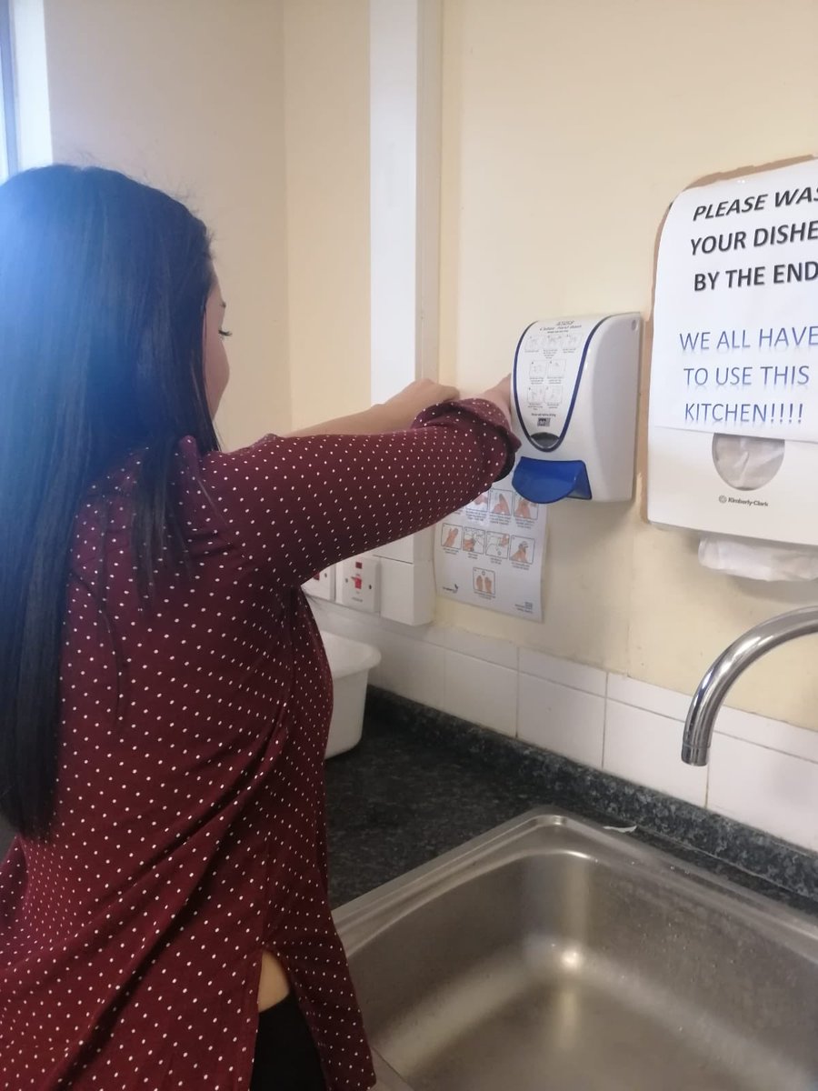 _katiephillips's tweet photo. Today myself and @ZoeCraven7 are doing our part to prevent the spread of Covid-19 by providing basic hand washing training and information leaflets to our local authority colleagues #CoronaOutbreak #togetherwearestronger #weLDNs @SwanseabayNHS  @bethaniik https://t.co/Dj1bqNTPm2