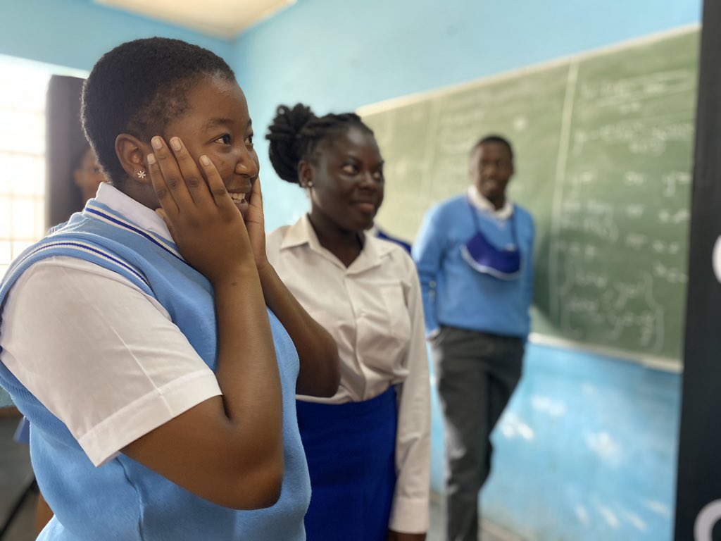 CapricornFM's tweet photo. We are spending the afternoon at Bokamoso Senior Secondary School with the team motivating Grade 12 learners to study hard, focus and come out at the top at the end of this year. This after one of the learners won the #SchoolKnockoutCompetition on drive. https://t.co/tkiWd0ejM0