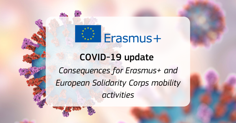 EUErasmusPlus's tweet photo. 🔴🦠 Important information

Consequences for #ErasmusPlus and #EUSolidarityCorps mobility activities following the outbreak of #COVID19

➡️ https://t.co/d4Ezj2KGF8 https://t.co/DOBOiOJZBT