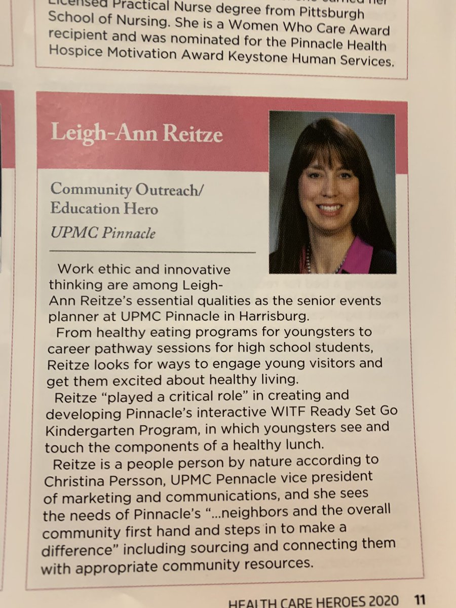 CPBJ's tweet image. Congratulations to our Community Outreach/Education Heroes #CPPevents