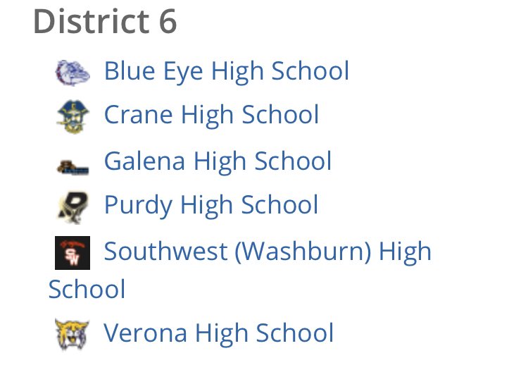 vr7baseball's tweet photo. Wildcats will compete in Class 2 District 6 this year. This will be one of the better small school districts in the state! Let’s go! @Crane_Coach @GalenaBBaseball @phsskipper3 @BlueEyeBaseball https://t.co/LTNqtMQh6I