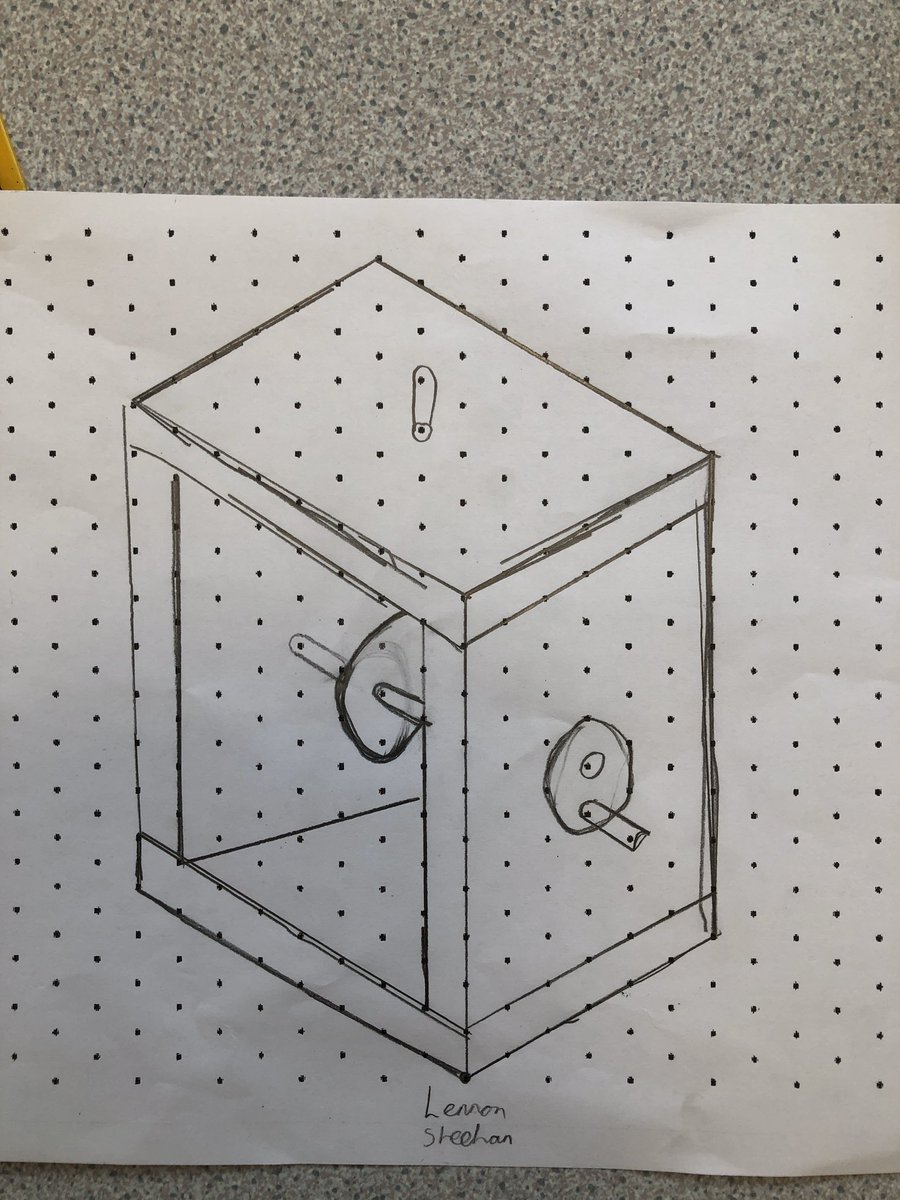 heppdt's tweet photo. Fabulous isometric drawings by Year 4 @ParsonCEprimary yesterday! #automata #drawing3d #isometric #primarydt https://t.co/NgZoUKC8Lq