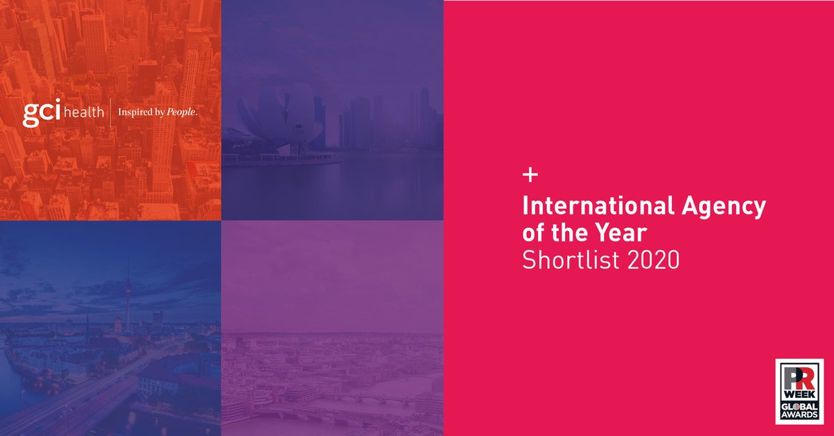 GCI Health EU (@gcihealtheu) on Twitter photo We are very excited to be shortlisted for International Agency of the Year by <a href="/PRWeekGlobal/">PRWeek Global Awards</a>! Looking forward to hearing the winner being announced at the awards ceremony in May prweekglobalawards.com #PRWeekGlobalAwards We are very excited to be shortlisted for International Agency of the Year by <a href="/PRWeekGlobal/">PRWeek Global Awards</a>! Looking forward to hearing the winner being announced at the awards ceremony in May prweekglobalawards.com #PRWeekGlobalAwards