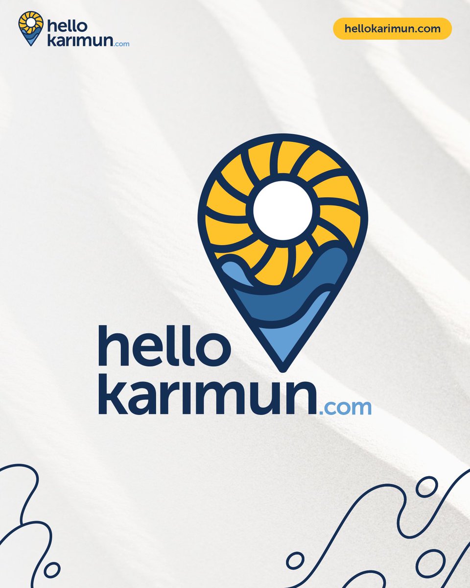 hellokarimun's tweet photo. Kenalin nih logo baru HelloKarimun! #SayHellokarimun

Temukan keindahan pesona alam bawah laut dan pasir putih yang mempesona di Taman Nasional Kepulauan Karimunjawa.

Punya jatah cuti yang gak kepakai?
HelloKarimun aja!

#Karimunjawa #HelloKarimun https://t.co/5Kc7xMKUvB