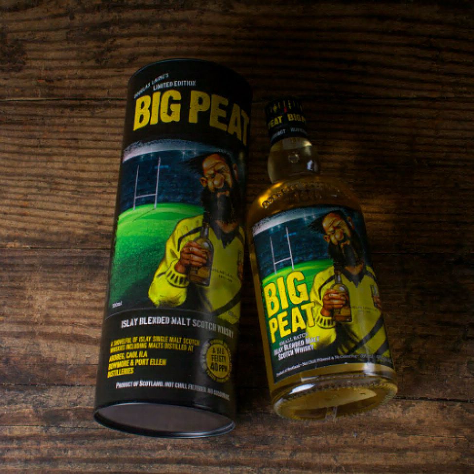Tomorrow is your last chance to win an exclusive bottle of #BigPeat Whisky! Head on over to the @remarkable_malts Instagram channel to find out how! #rugby