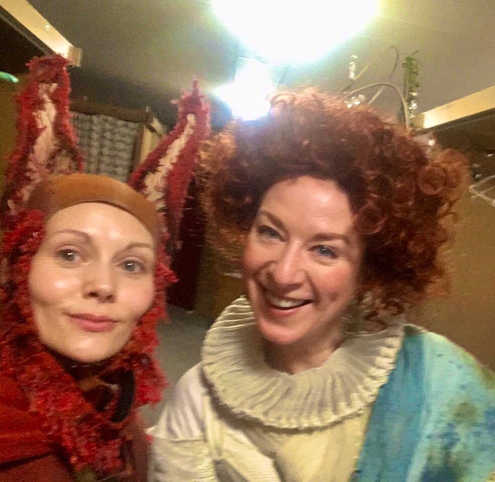 SophiaHatfield's tweet photo. End of a fabulous week with the @NewVicTheatre & @RSC_Education @TheRSC on #RSCNextGen Career first playing #Bottom directed by the wonderful @absmaria alongside @VicGotham with a team of truly brilliant young people! Thanks @Jill_Rezzano & @RobinBelfield for such a joyous week! https://t.co/7kQDZ6Lbac