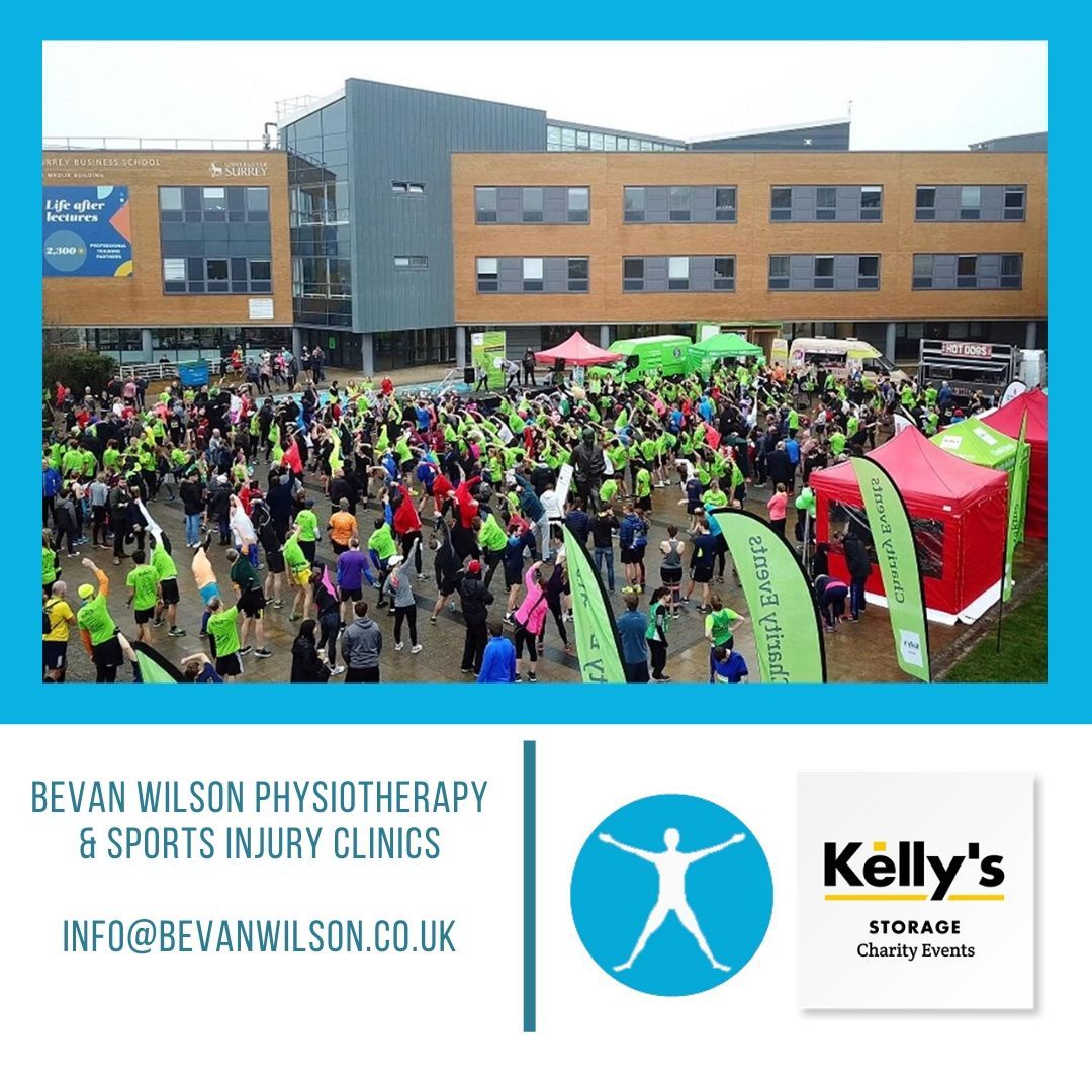 We provided #Physio at the <a href="/Kellys_C_Events/">Kelly's Storage Charity Events</a> Guildford 10k at <a href="/UniOfSurrey/">University of Surrey</a> – our brilliant physio Zoe almost got blown away as the weather was horrific! She helped many of the #charity #runners with a leg massage, all for donations to <a href="/_Oakleaf/">Oakleaf Enterprise</a> &amp; <a href="/cftrust/">Cystic Fibrosis Trust</a>