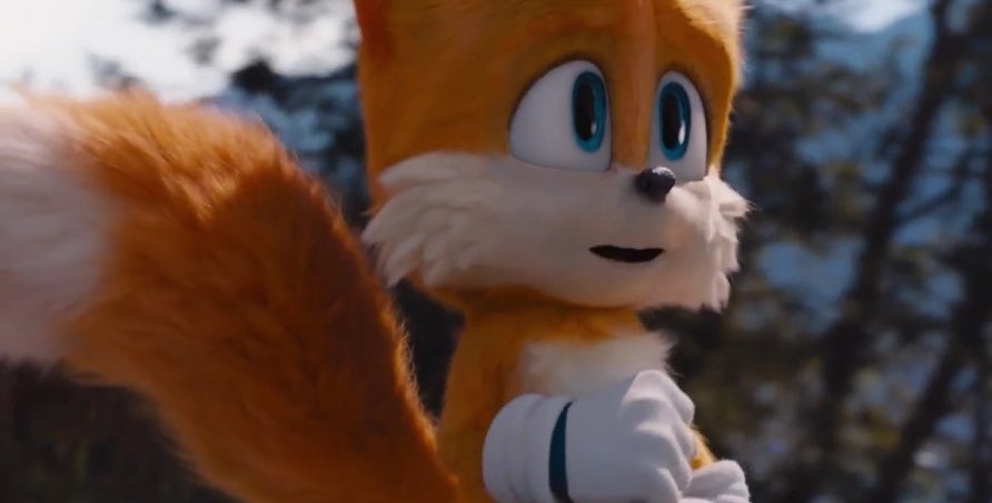 Austin Ahern 😃 on X: Movie Sonic and Movie Tails striking a pose in this  shot!!! #SonicMovie2 #Sonic #Tails  / X