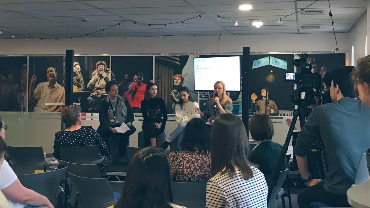 igcmidlands's tweet photo. Today we’re at #StagingPlaces @DerbyTheatre talking about opportunities for designers with @weareSBTD thanks to our indie panel @EleanorMField Nikki Charlesworth and @mariajaneterry led by our very own @ando3_ ☺️ https://t.co/jcRurwFq5m