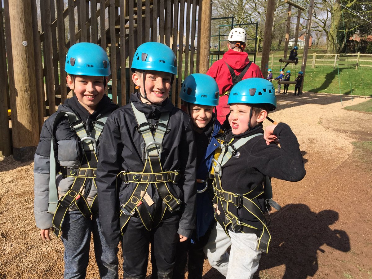 StC_Primary's tweet photo. Fun on the high ropes! https://t.co/H95df4mby3