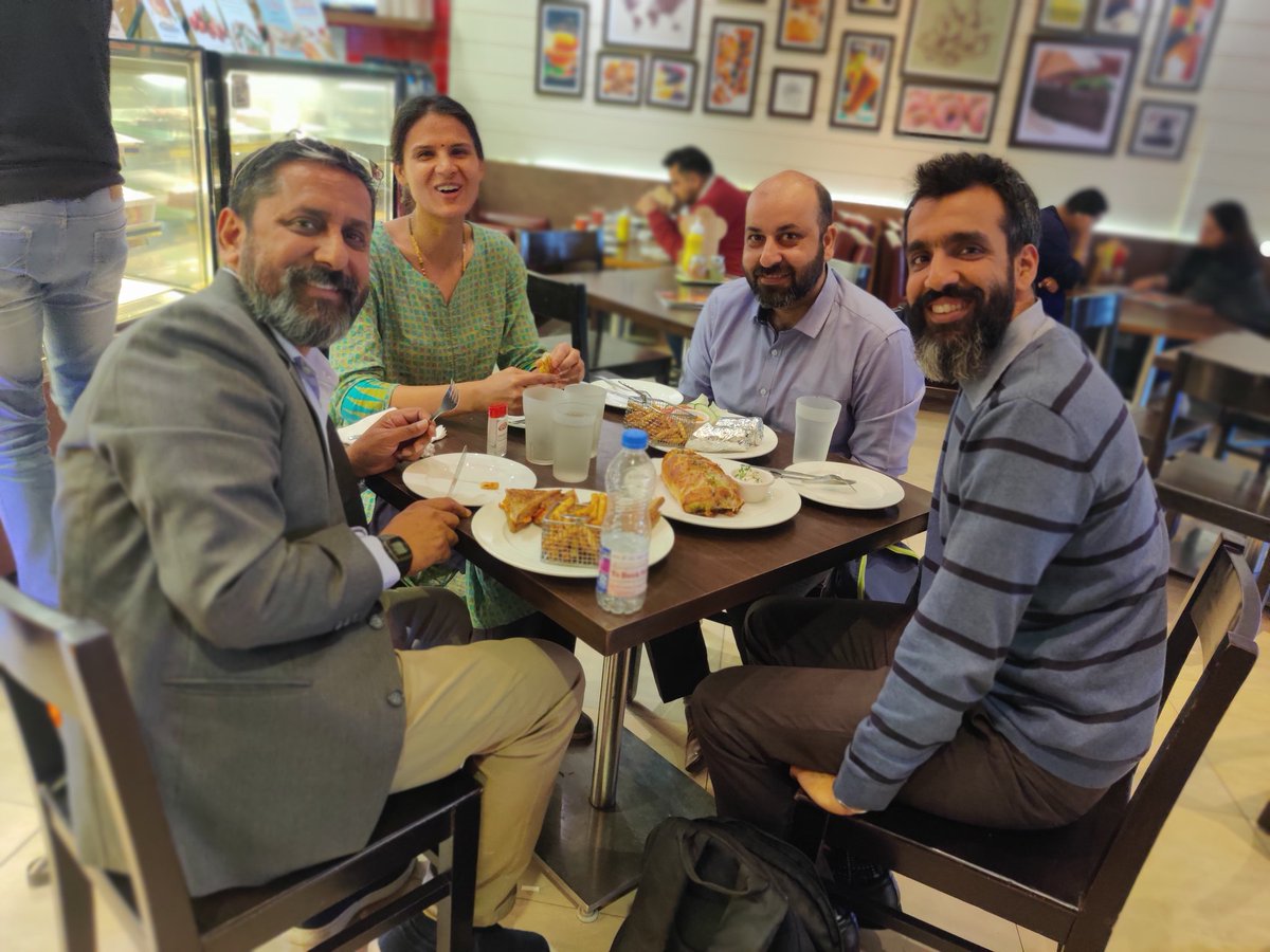 gautamsood's tweet photo. Our mini campaign scrum ended with a team lunch @nikbakers Took time to deep dive into the strategy and planning with the team leading the campaign in HR for Rule 134A @IndusAction @nainbabua Anju Arya, Mukul Gulati #Haryana #SDGs #Target50k @cmohry @mlkhattar https://t.co/pRFoFA7k7P