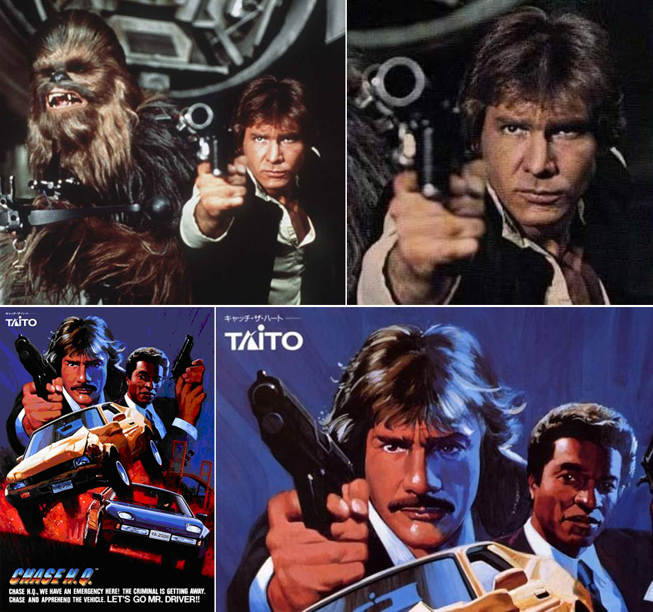 redfivehouse's tweet image. #StarsWars vs #ChaseHQ, j&apos;adore ce gere de trucs :)