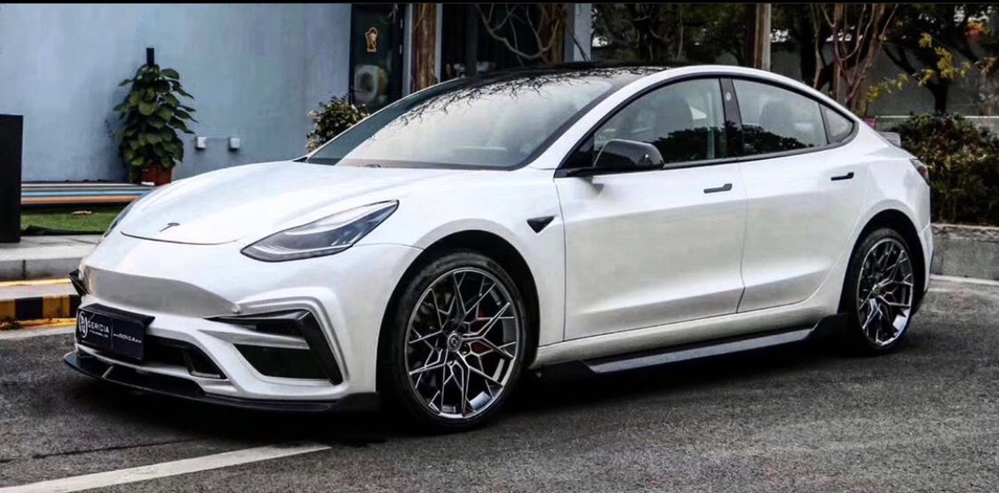 AnythingTesla on Twitter "A beautiful body kit for Model Y (by