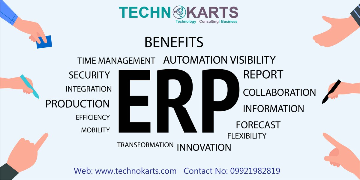 technokarts's tweet photo. Benefits of ERP System from "Foxdata Technokarts"
Reduce inventories, increase turns and increase the ability to meet client demand - Increase profits by improving productivity...🤝👍
👇
Call us on 📞 09921982819
visit us on - https://t.co/EKTnJwchSm

#technokarts #erpsolution https://t.co/GCpLyDUt0M
