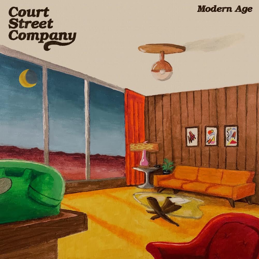 CourtStCompany's tweet photo. Our brand new single “Modern Age” will be released on all major platforms on Friday, March 20th! You can pre-save it using this link! https://t.co/pP6f4FVGNr

Artwork by Harry Slater https://t.co/HD4n6A0hyn