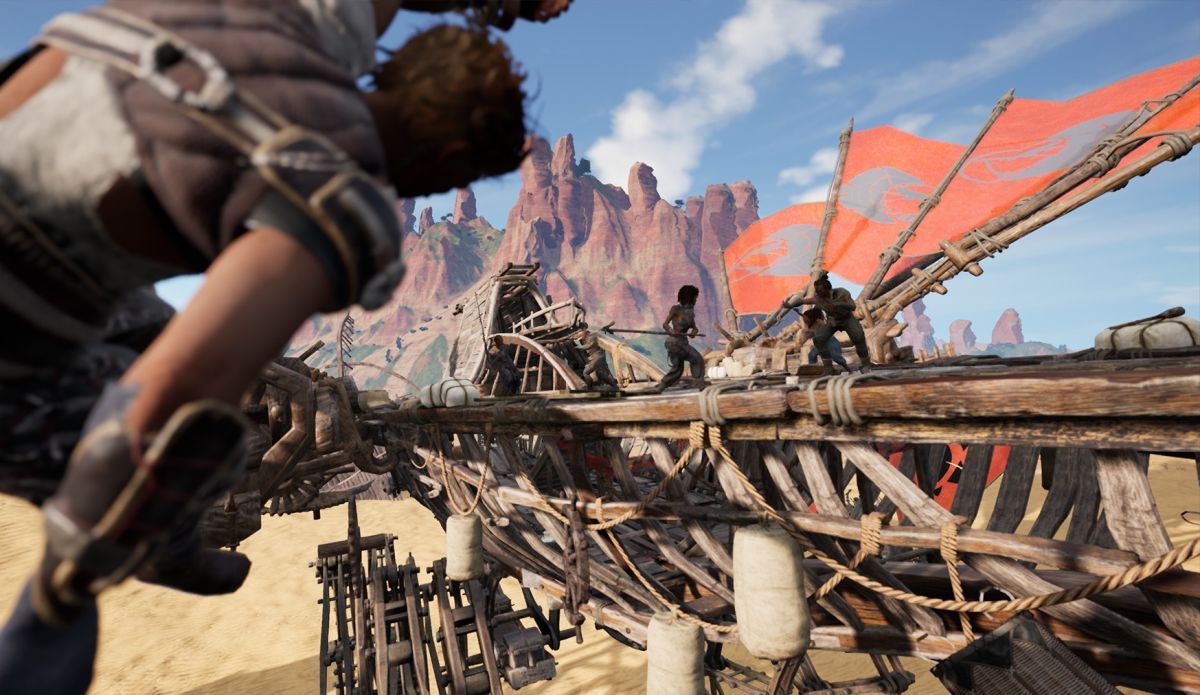 PC Gamer On Twitter Ride Walking Ships In Last Oasis Coming To Steam Early Access This Month 