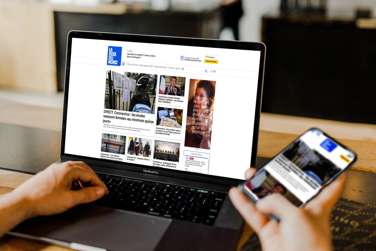 Avec une évolution de + 69% vs N-1, la marque <a href="/lavoixdunord/">La Voix du Nord</a> a comptabilisé 24.488.061 visites (sites et applications unifiés) en février 2020 et s'est ainsi hissée dans le top 20 des sites d'actualités fortement consultés sur cette période 👏 👏