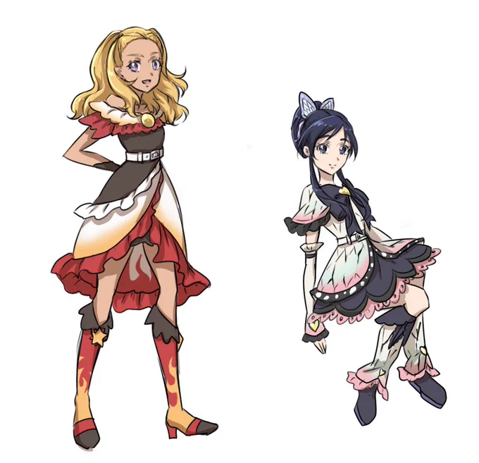 えれな×杏寿郎
ほのか×しのぶ 