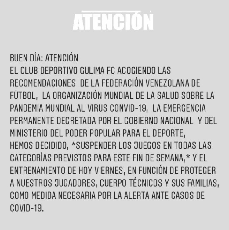 GulimaFC's tweet photo. Atención❗️ https://t.co/stvxnij1TK