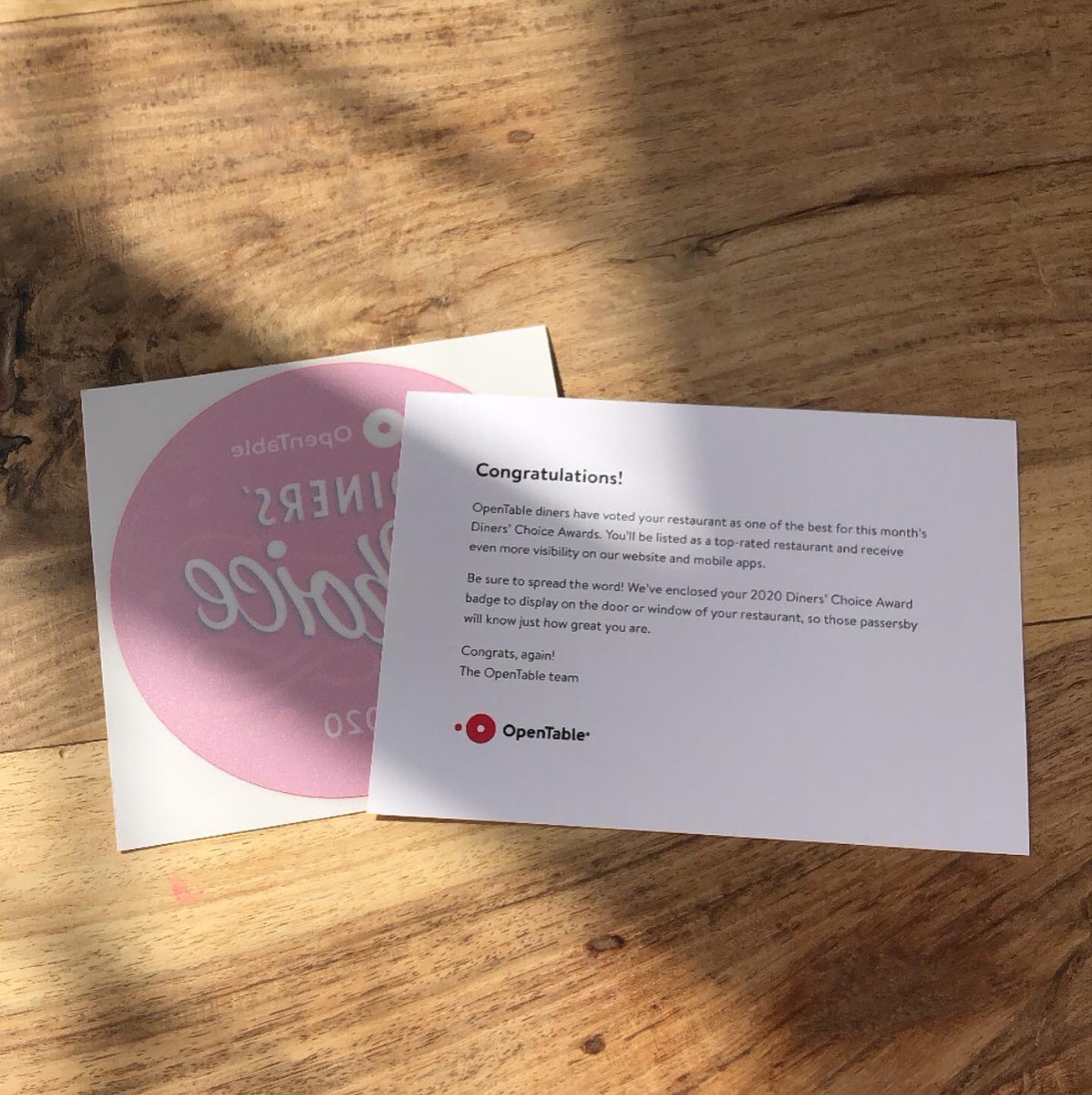 chequerinnash's tweet photo. @OpenTableUK Thank you for all of the team’s help and support while we started up with Open Table. We are so excited to see what this brings for us and couldn’t be happier seeing how much people enjoy our food and hospitality! Bring on next month! 🥳🍾 https://t.co/PvGx7TYlPN