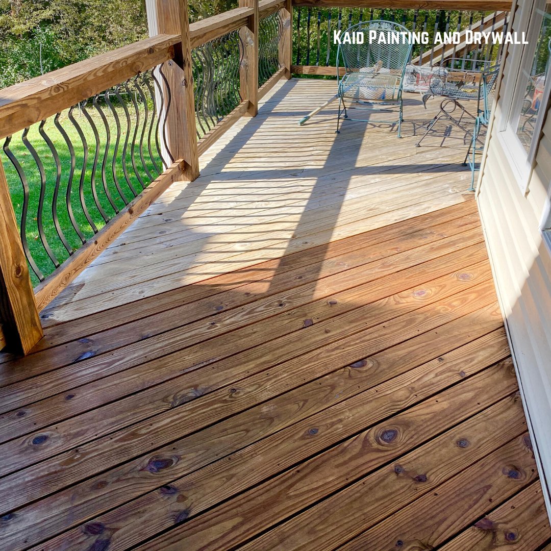 ReadySealinc's tweet photo. This deck is stained with Ready Seal's Redwood on cedar wood.

Via: Kaid Painting and Drywall

#woodstain #decklife #deckrestoration #deckstaining #decksofinstagram #readyseal #stainandsealer #exterior #homeowner #landscaping #readysealstain #professionalgrade https://t.co/1OgU5G6cja