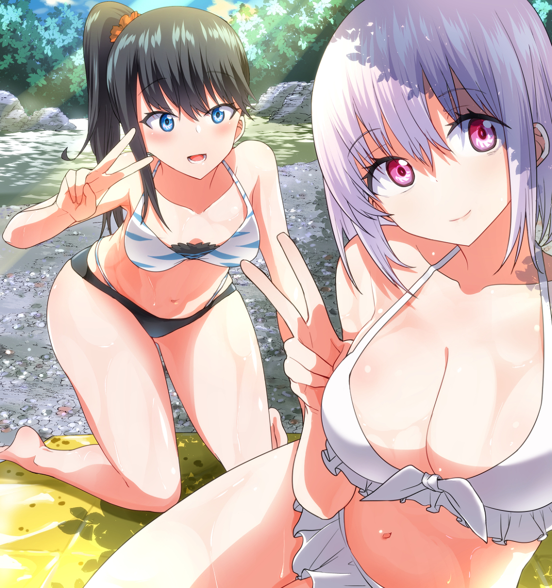 #自分のPixivブクマTOP4をあげる イラストだとまさかのオイゲンだった…エッチなのは強い‼‼‼‼ 